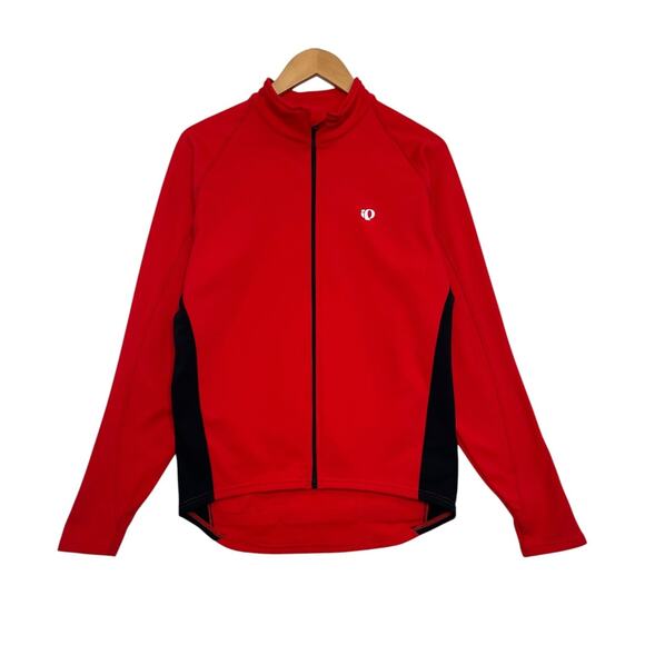 Pearl Izumi Other - Pearl Izumi Jacket Mens Large Red Zip Up Bike Wear Cycling Performance Outdoor